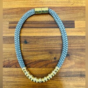 NEW - HOLST + LEE Skinny Classic Pewter Necklace